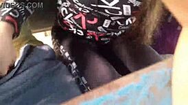 Stranger touches ass on bus, leads to wild sex