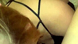 Intense rough facefuck with choking and gagging on a huge cock.