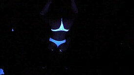 Scarlett Johnson Blacklight Sex POV 2
