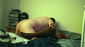 Why is this ebony amateur getting pounded doggystyle?