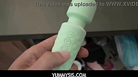 Hey, caught my stepsister watching me wank in the bathroom, huh?