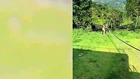 Just saw this horny milf give an epic outdoor blowjob. ENM Diamond rocks!