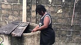 Feeling Loved As Boyfriend Fucks Me By The Well