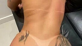 put whole cock in mother-in-law's ass cowgirl then cum in mouth pov