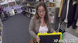 dilettante gets rough fucking in the back room