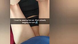 Pov cumslut amateur richelle rose begs with legs up for monster cock