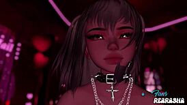 Your horny stepsister punished hard in the garage