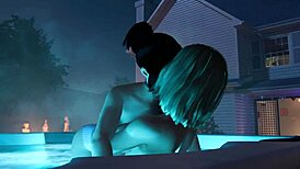 Detailed Lesbian Sex Scenes At House Party Game.