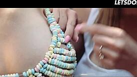 Florane Russell & Lexi Dona, Want to Lick After Party?