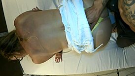 Mya MILF Sucks Big Cock In White Lingerie