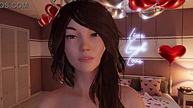 Detailed Lesbian Sex Scenes At House Party Game.