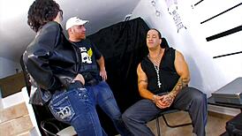 kthylee's intense amateur performance with tattoos.