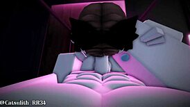 Having rough sex with a follower session.