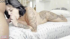 My husband is out, so I hooked up with the doorman.