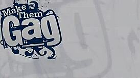 Mercedes Carrera gags and chokes on long prick deepthroat