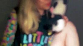 Bonneyuwu - 15 08 Pijama Masturbacion Dildo Y Peluche