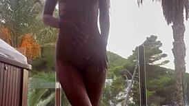 monika fox relaxes with homemade fingering and squirting session