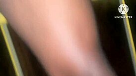 A wife indulges in public sex with two men on the highway.