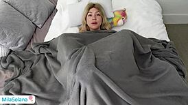 Step sister bound and creampied in roleplay