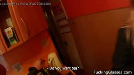 anti-stress casual hailey session with european teen