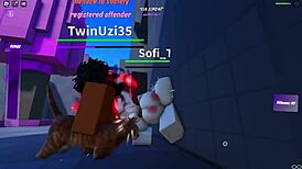 roblox adventure turned wild, they used me and made me their cumslut