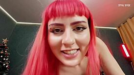 femdom makima seduces you in role play, creampieing her tight pussy with humiliation!