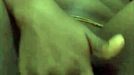 ebony babe indulges in solo masturbation session at home