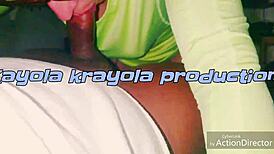 my sexy ass wife gives blowjob and swallows cock