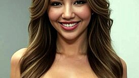 thalía moaning loud in sexy latina milf action, damn hot!