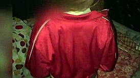 shy boy in sports uniform gets his first time with college latina babe's big tits.