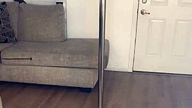 Ebony divine flaunts her fat ass and tits for creampie