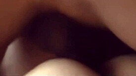 amateur brunette destroyed by big black cock