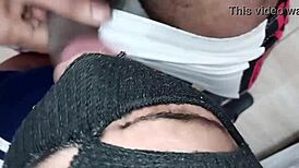 i dominated the neighbor with blowjob and anal