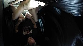 Britney Madison in van sex