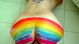 I fucked my mother-in-law's tight ass and finished with anal