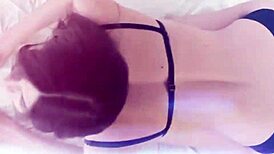 shy czech teen girl masturbates in public mall, horny and young