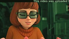 Velma 3D Gangbang with Ghost Cocks in Anime