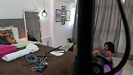 Behind the scenes of porn production