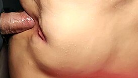 She has a nice fat pussy that gets close-up views during sex with toys, handjob, assfucking, and double penetration.