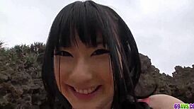 Megumi Haruka craves cock in tiny 18+ pussy and ass