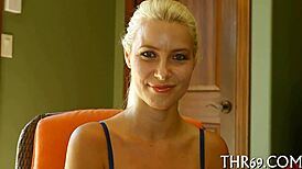 Concupiscent cock engulfing sensation with deepthroat and cum