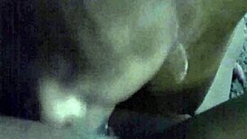 Sexxxy Terras shows off her thick ass while masturbating and giving a blowjob