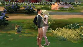 Military guy enjoys outdoor activities in the public park