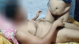 married desi couple gets steamy in homemade wedding night clip