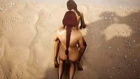 what's this conan exile lesbian scene about?