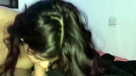 sexy stepsister gives me a deep throat blowjob, what do you think?