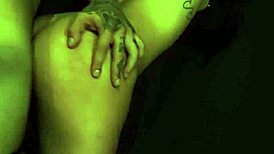 pretty gina ties up guy for hardcore domination