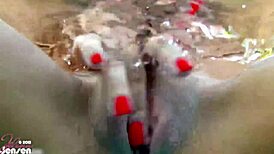 sensual jane explores her desires