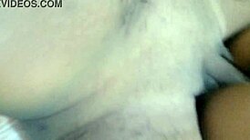 Cheating Wife Sucking Big Black Cock Before Getting Creampied in Doggy by Black Stranger