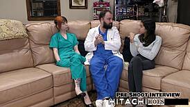 Damn! Ditria Rose Moans with Vibrator Action!